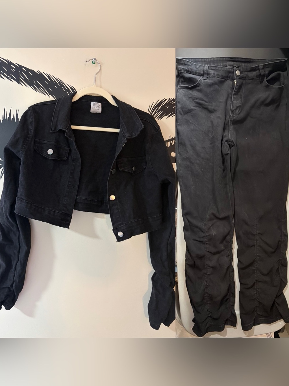 Half Jacket w/Stacked Jeans set